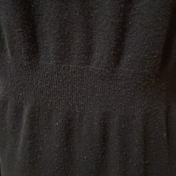 ❤️❤️Style & Co ruffled black cardigan sweater size small - great condition! - Picture 5 of 7